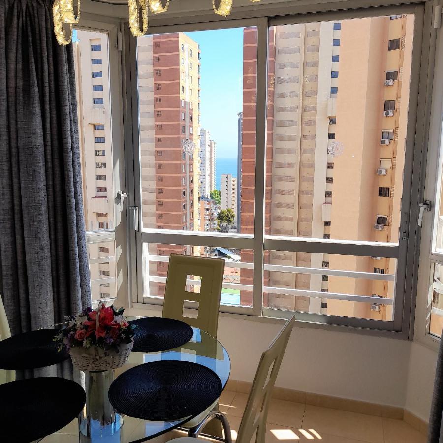 Apartment Glamour Alhambra Rincon De Loix Benidorm-Sea View-Free Parking, Wi-Fi, Pool, New Air Conditioning Buitenkant foto